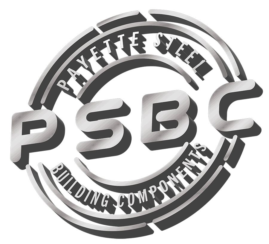 payette steel 3d logo
